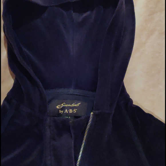 Velvet Hoodie by ABS Essentials - Picture 2 of 4
